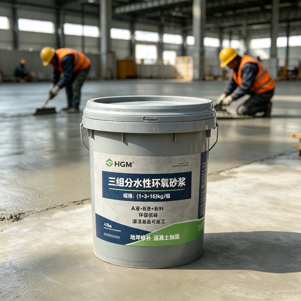 樊城三组份水性环氧砂浆